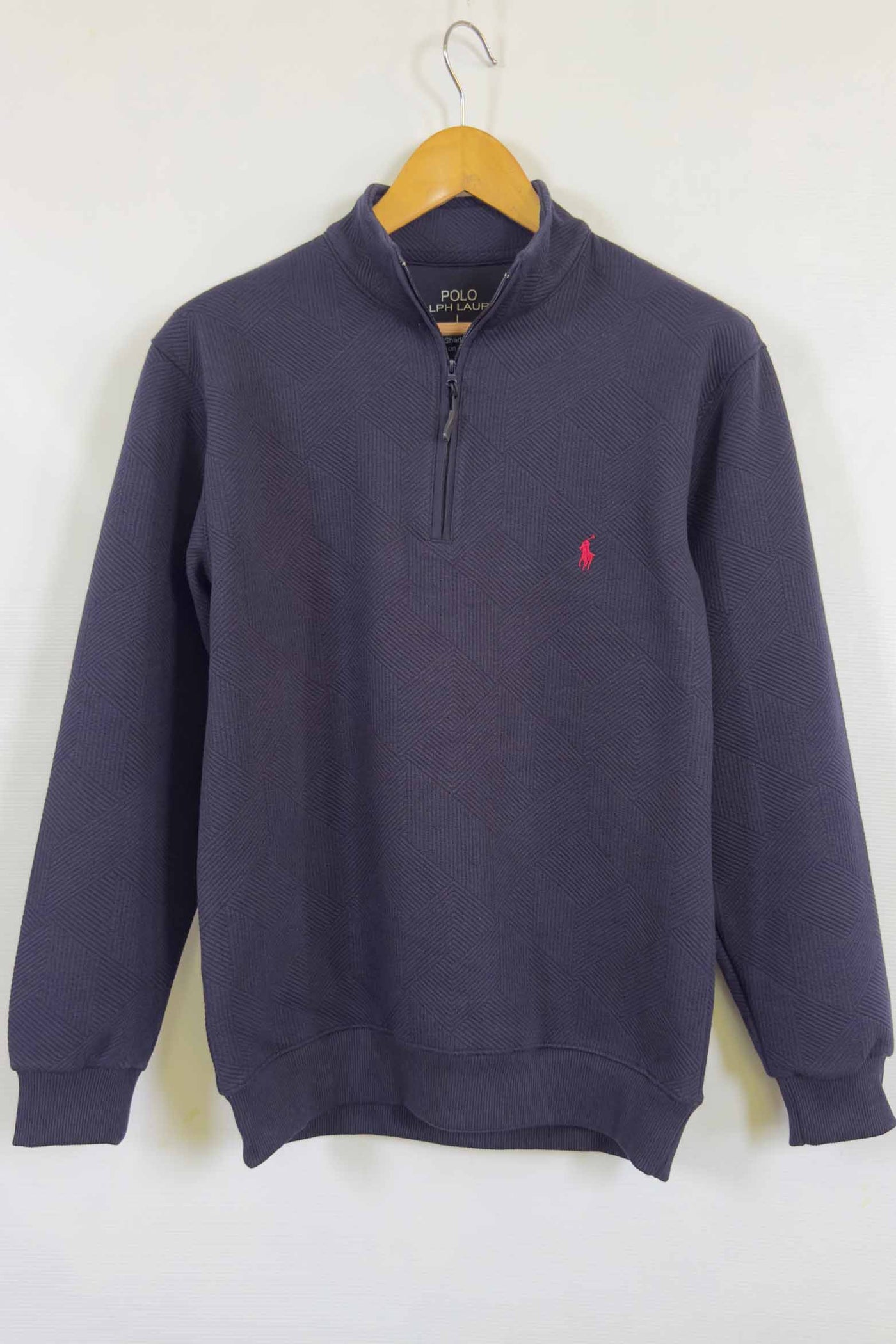 Ralph Lauren Premium Thermal Mock - Navy Blue