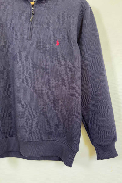 Ralph Lauren Premium Thermal Mock - Navy Blue