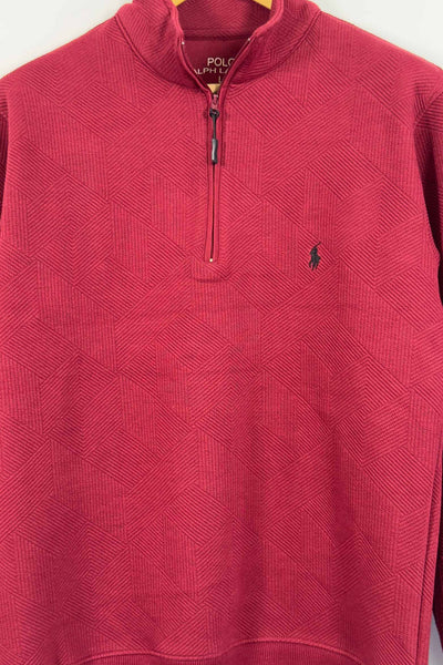 Ralph Lauren Premium Thermal Mock - Maroon