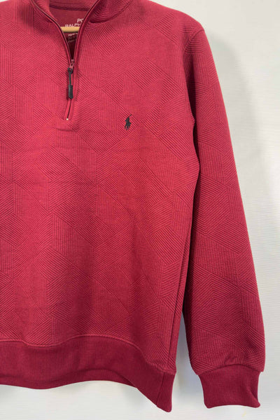 Ralph Lauren Premium Thermal Mock - Maroon