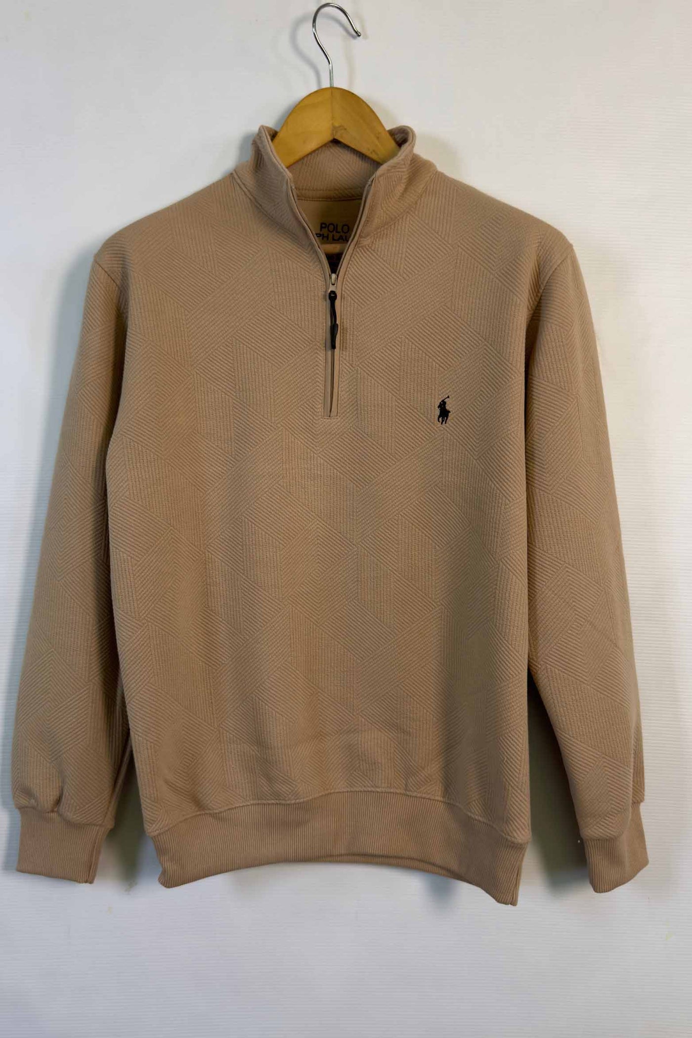 Ralph Lauren Premium Thermal Mock - Beige