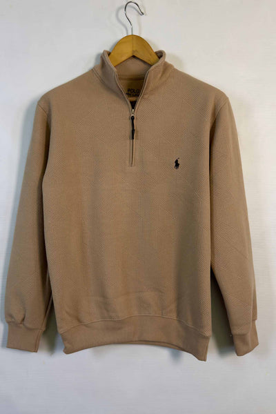 Ralph Lauren Premium Thermal Mock - Beige