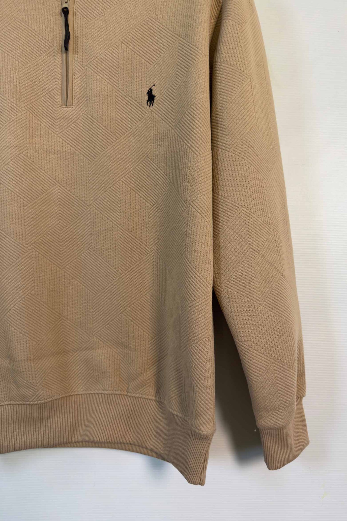 Ralph Lauren Premium Thermal Mock - Beige