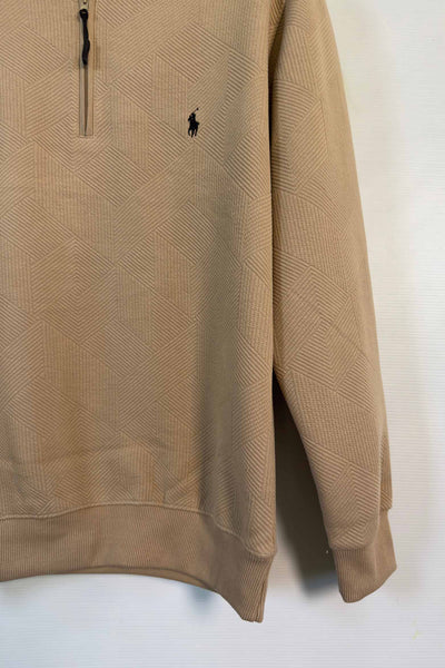 Ralph Lauren Premium Thermal Mock - Beige