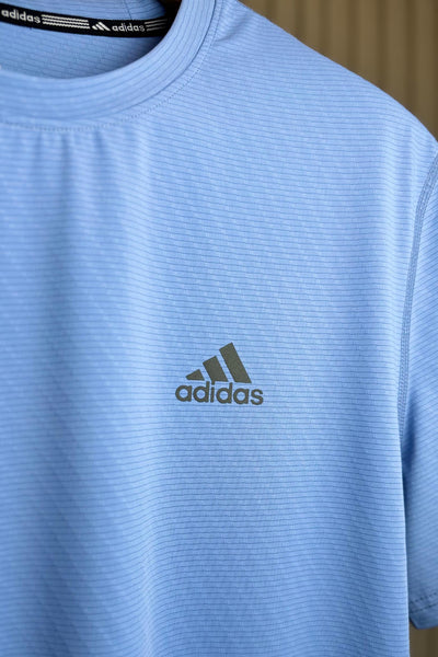 Adidas Aeroready Light blue Dri-Fit T shirt