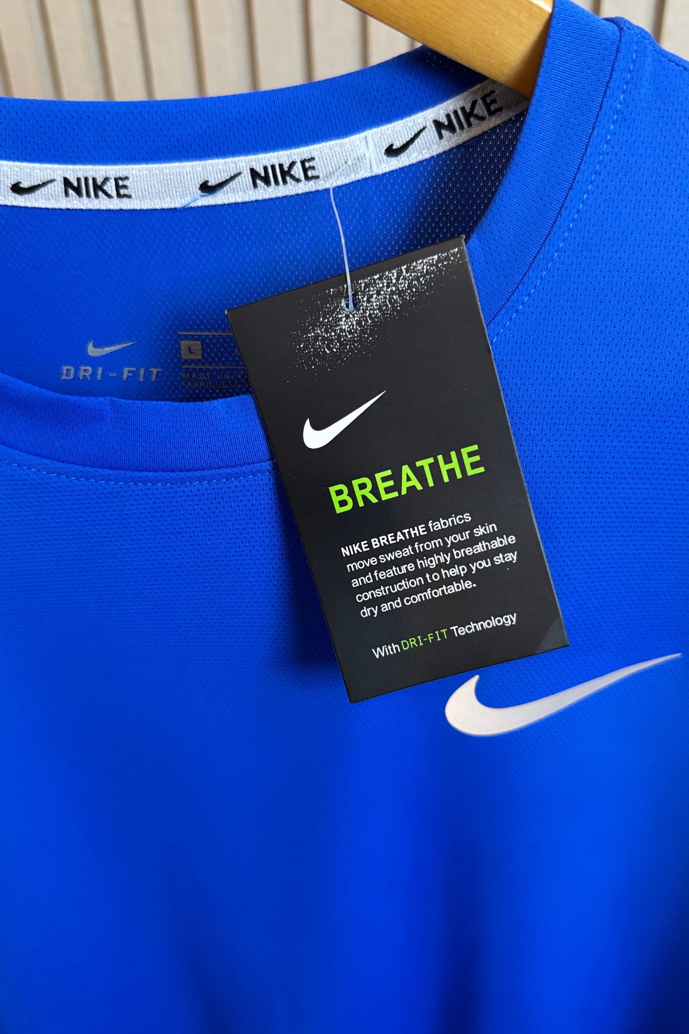 Nike Air Dri-Fit T-shirt Royal Blue
