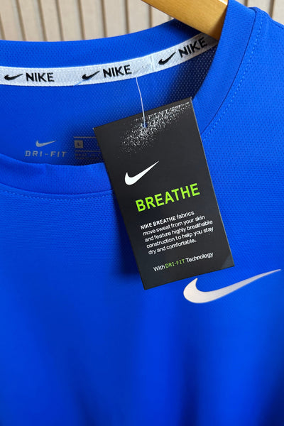 Nike Air Dri-Fit T-shirt Royal Blue