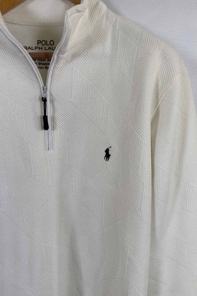 Ralph Lauren Premium Thermal Mock - White