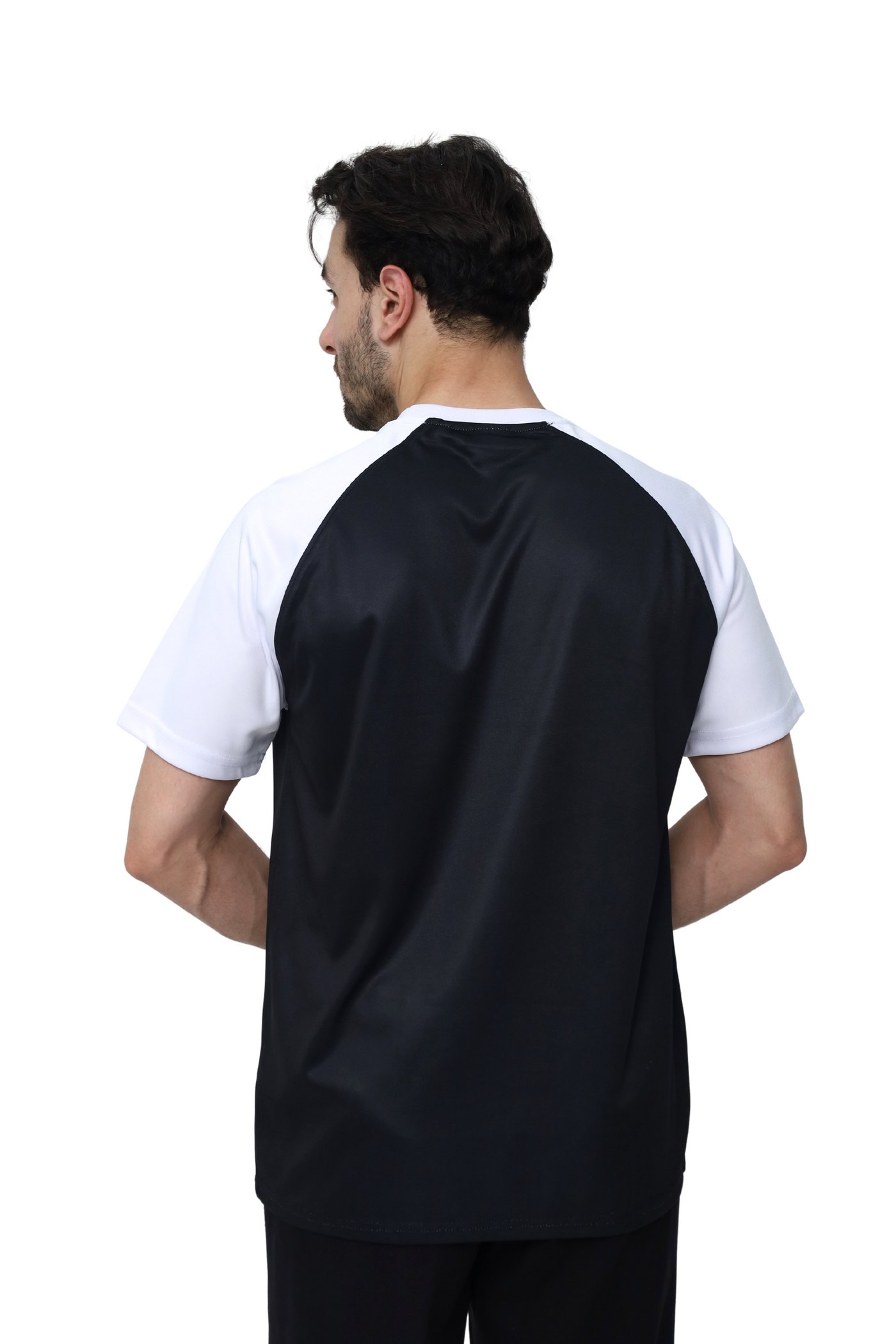 Boss Raglan Track Suit – Black/white/Black