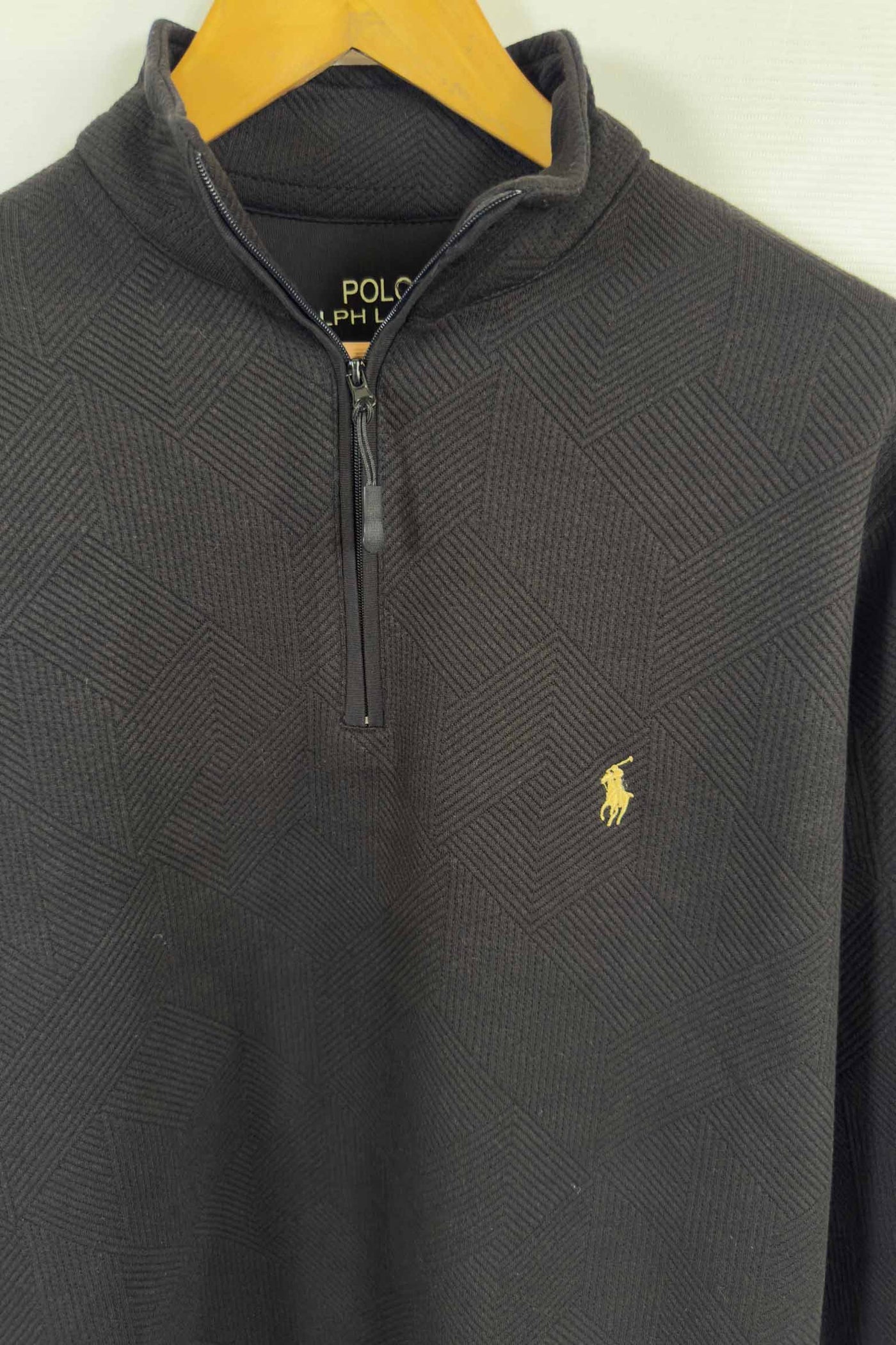 Ralph Lauren Premium Thermal Mock - Black
