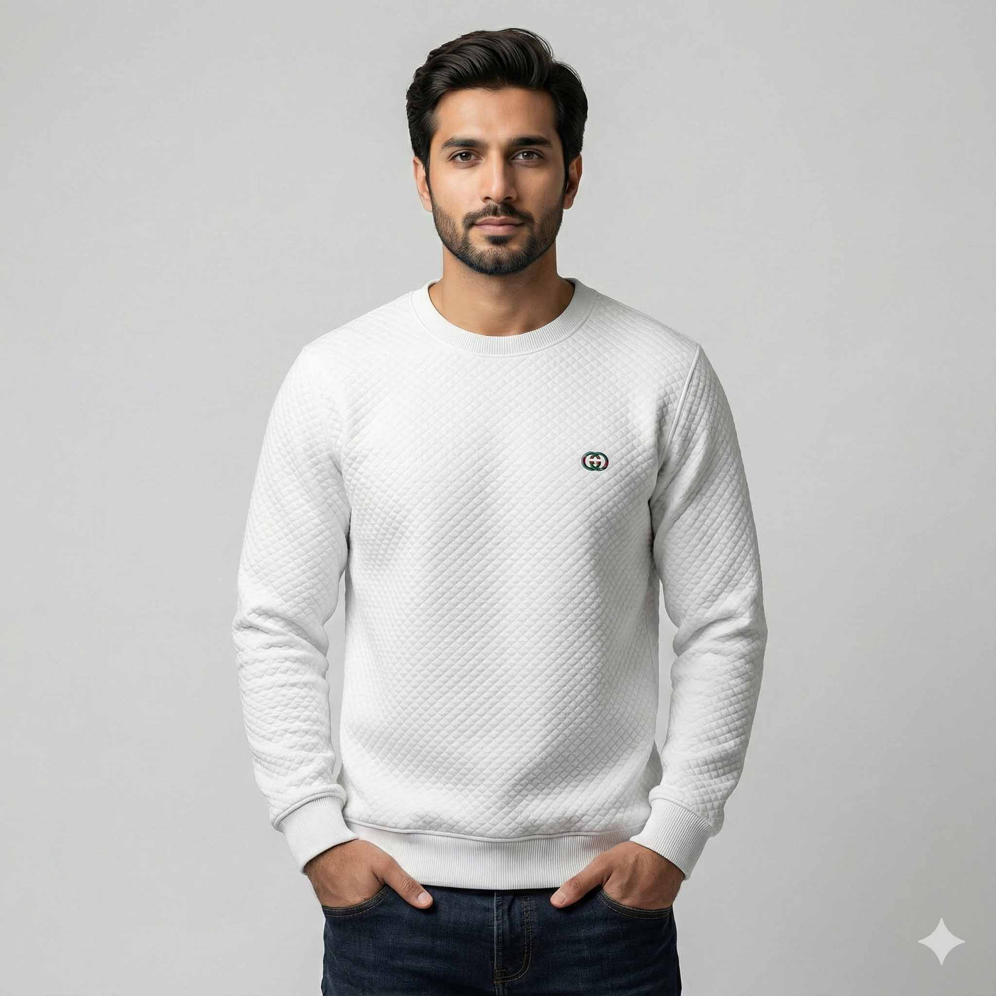 Gucci  Knitted Sweatshirt –  White