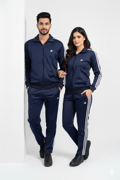 Adidas Premium Tracksuit - Navy Blue