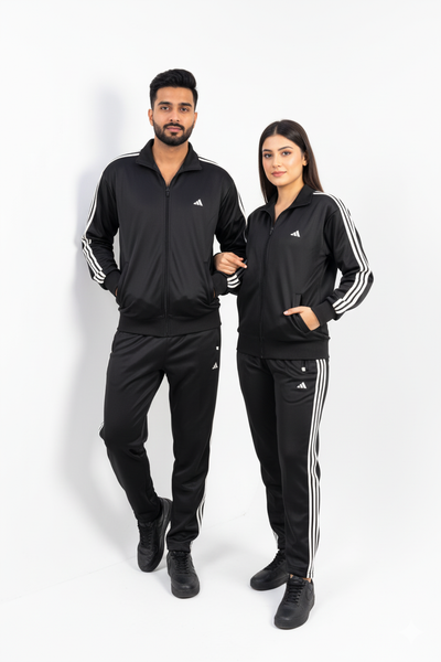 Adidas Premium Tracksuit - Black