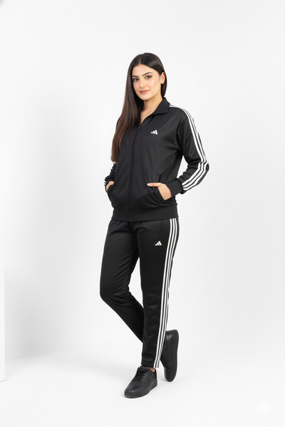 Adidas Premium Tracksuit - Black