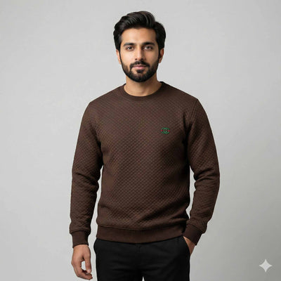 Gucci  Knitted Sweatshirt –  Dark Brown