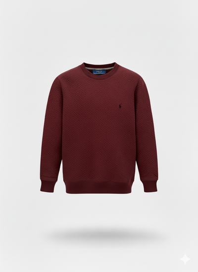 Ralph Lauren  Knitted Sweatshirt –  Red wine