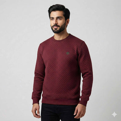 Gucci  Knitted Sweatshirt – Red Wine