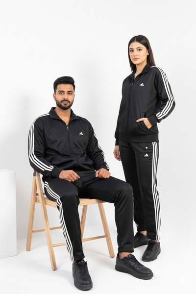 Adidas Premium Tracksuit - Black