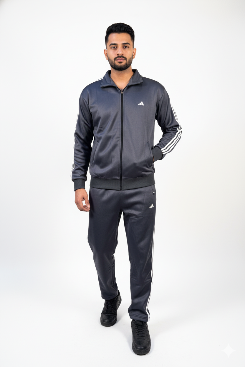 Adidas Premium Tracksuit - Gray