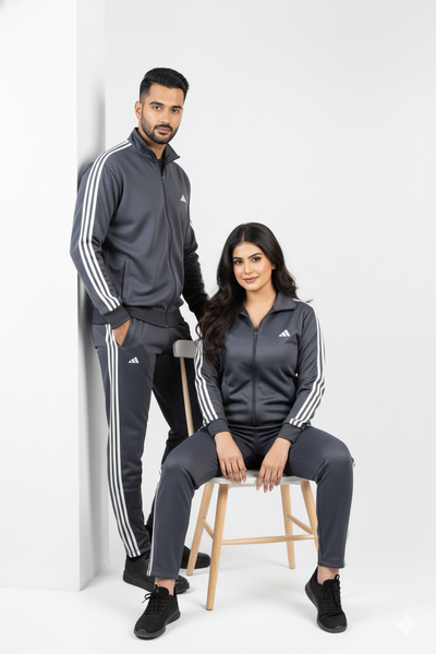 Adidas Premium Tracksuit - Gray