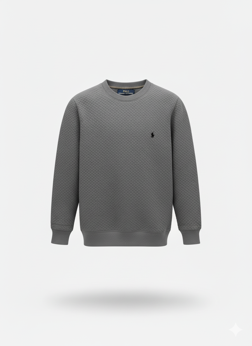 Ralph Lauren  Knitted Sweatshirt –  Gray