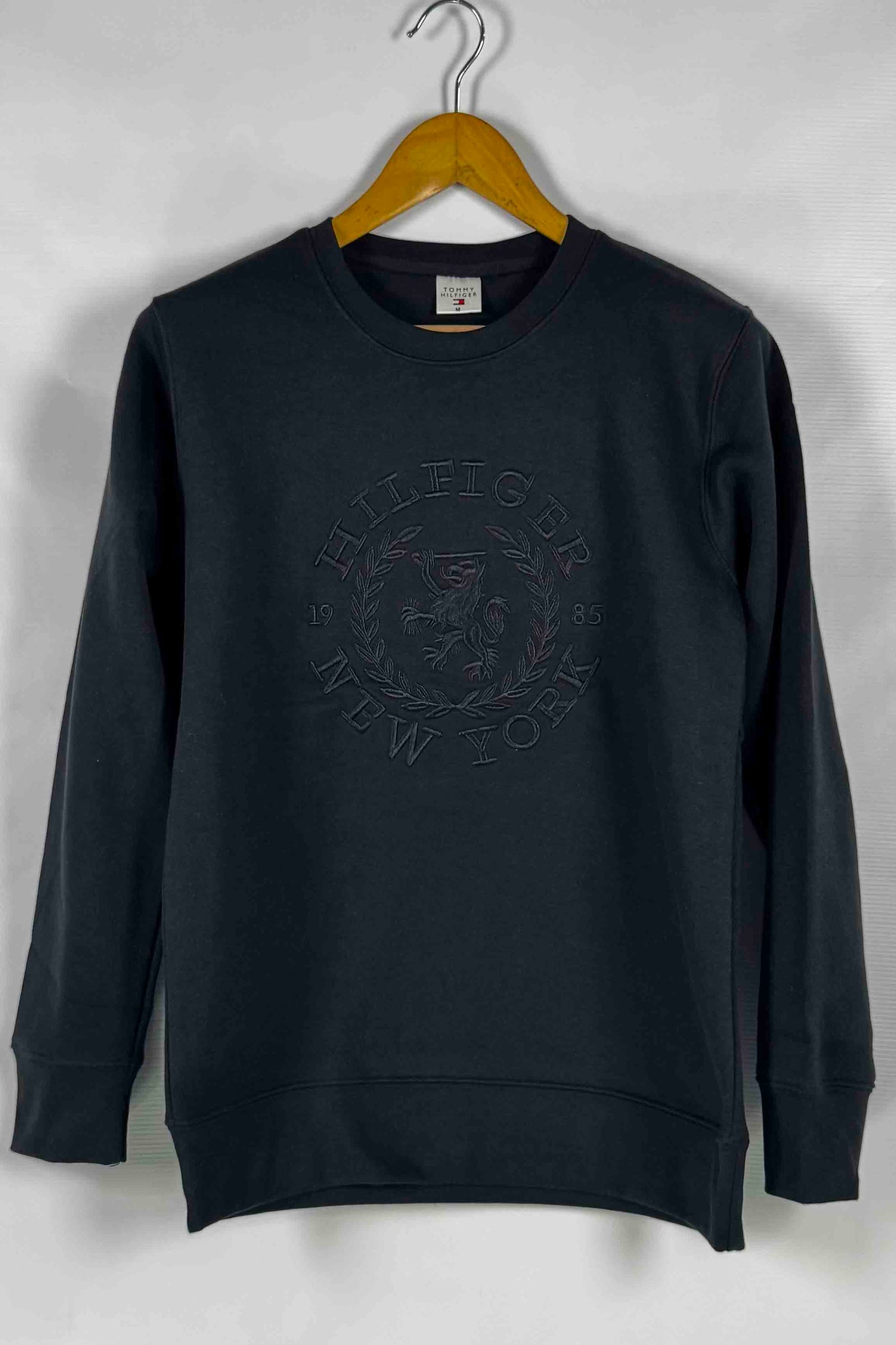 Tommy Hilfiger  Cotton Fleece Sweatshirt - Black