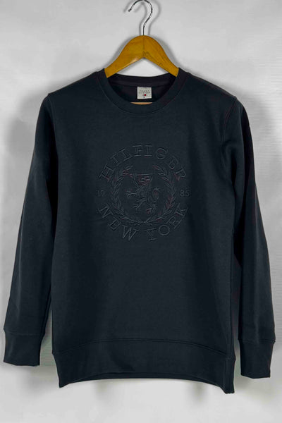 Tommy Hilfiger  Cotton Fleece Sweatshirt - Black