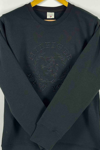 Tommy Hilfiger  Cotton Fleece Sweatshirt - Black