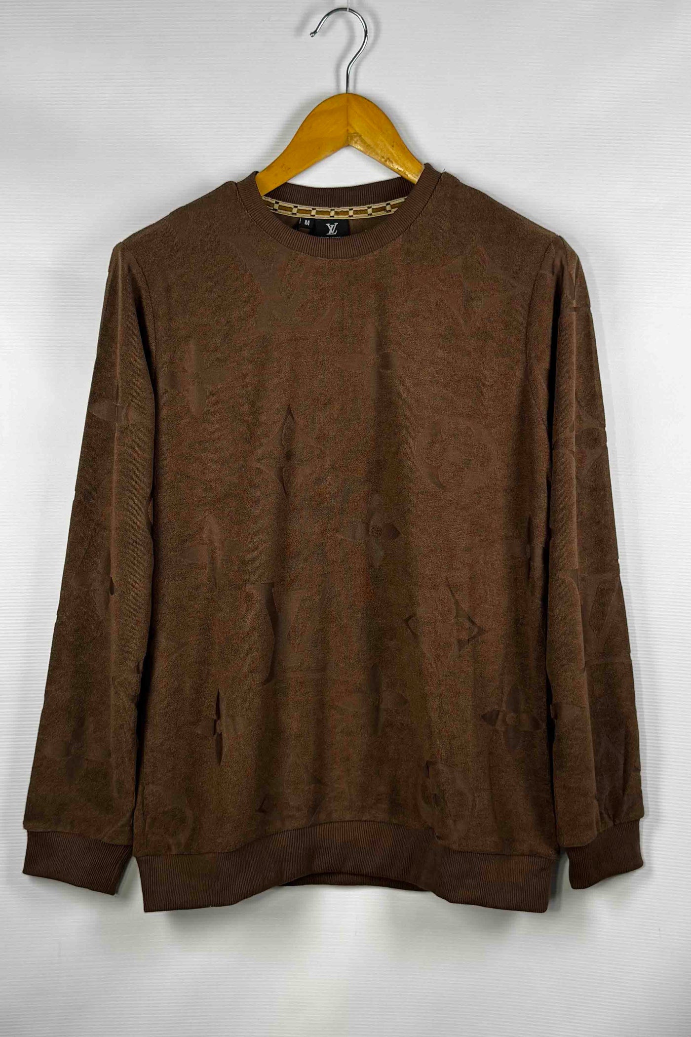 Louis Vuitton Terry Towel Sweatshirt - Dark Brown