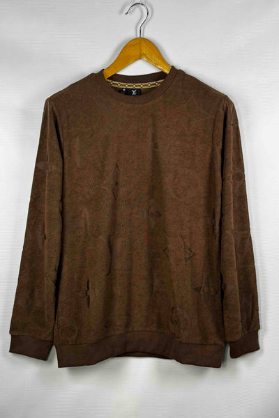 Louis Vuitton Terry Towel Sweatshirt - Dark Brown