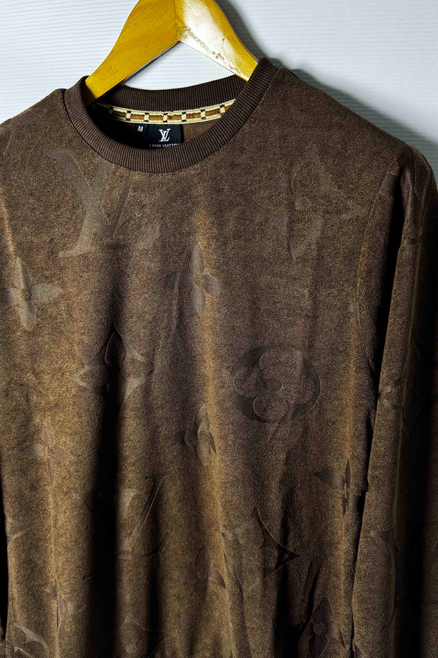 Louis Vuitton Terry Towel Sweatshirt - Dark Brown