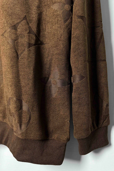 Louis Vuitton Terry Towel Sweatshirt - Dark Brown