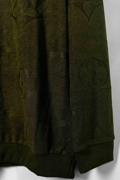 Louis Vuitton Terry Towel Sweatshirt - Olive Green