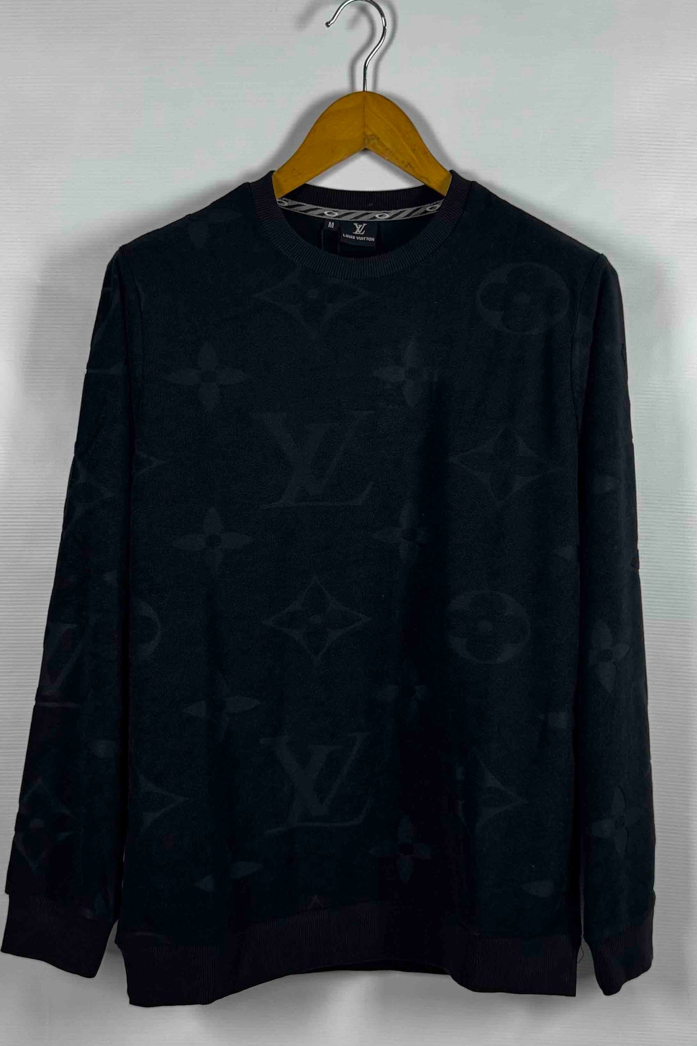 Louis Vuitton Terry Towel Sweatshirt - Black