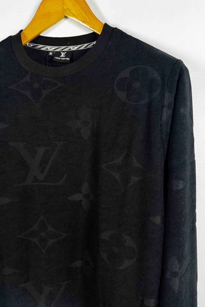 Louis Vuitton Terry Towel Sweatshirt - Black