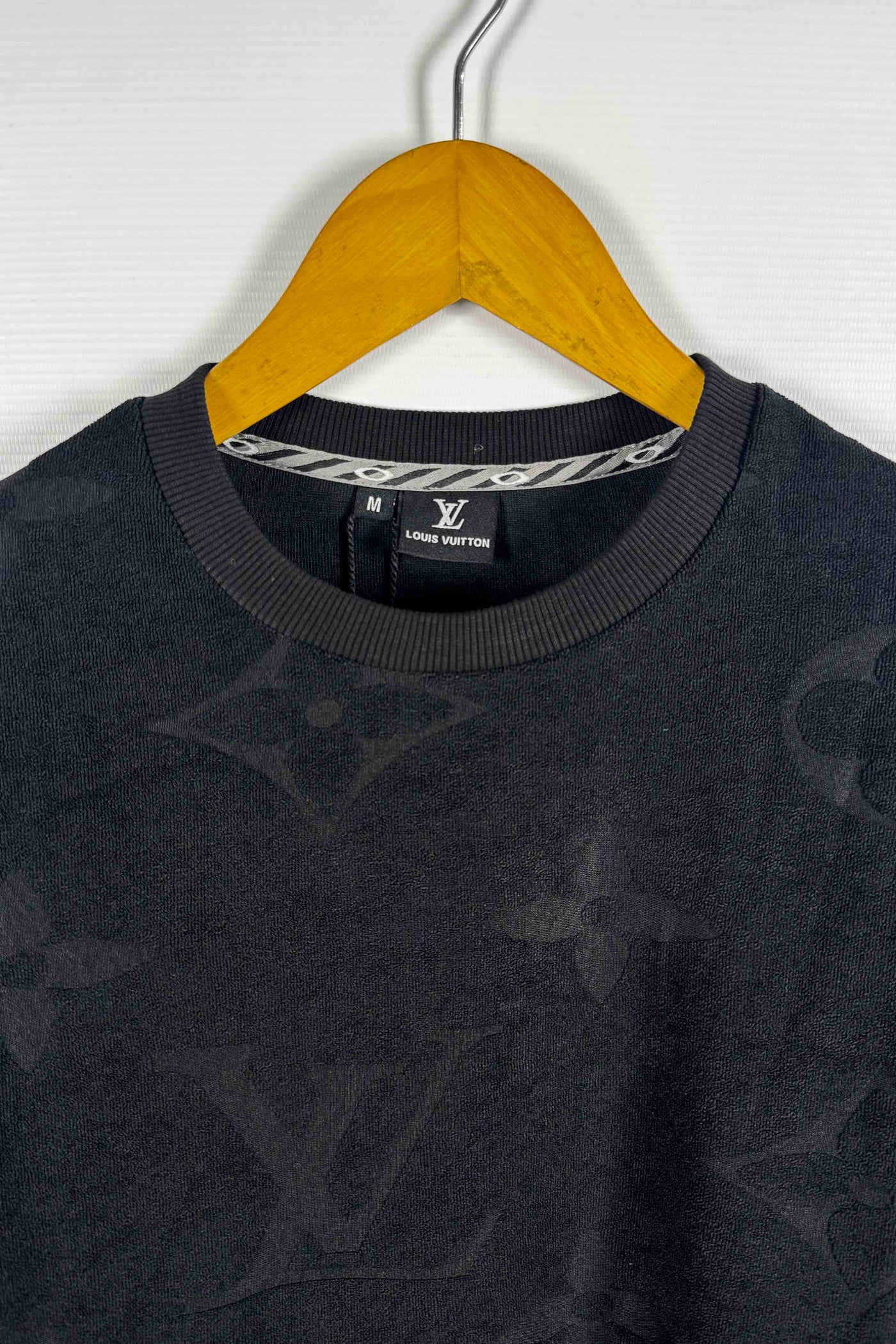 Louis Vuitton Terry Towel Sweatshirt - Black