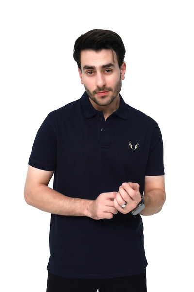 Dark Navy Basic Polo