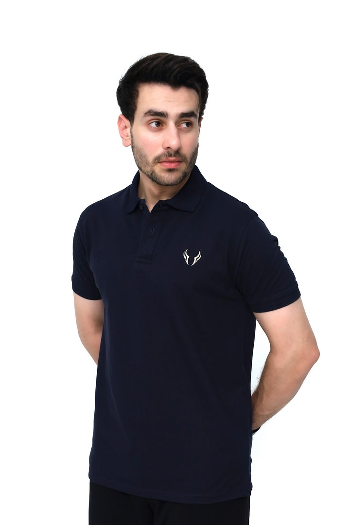 Dark Navy Basic Polo