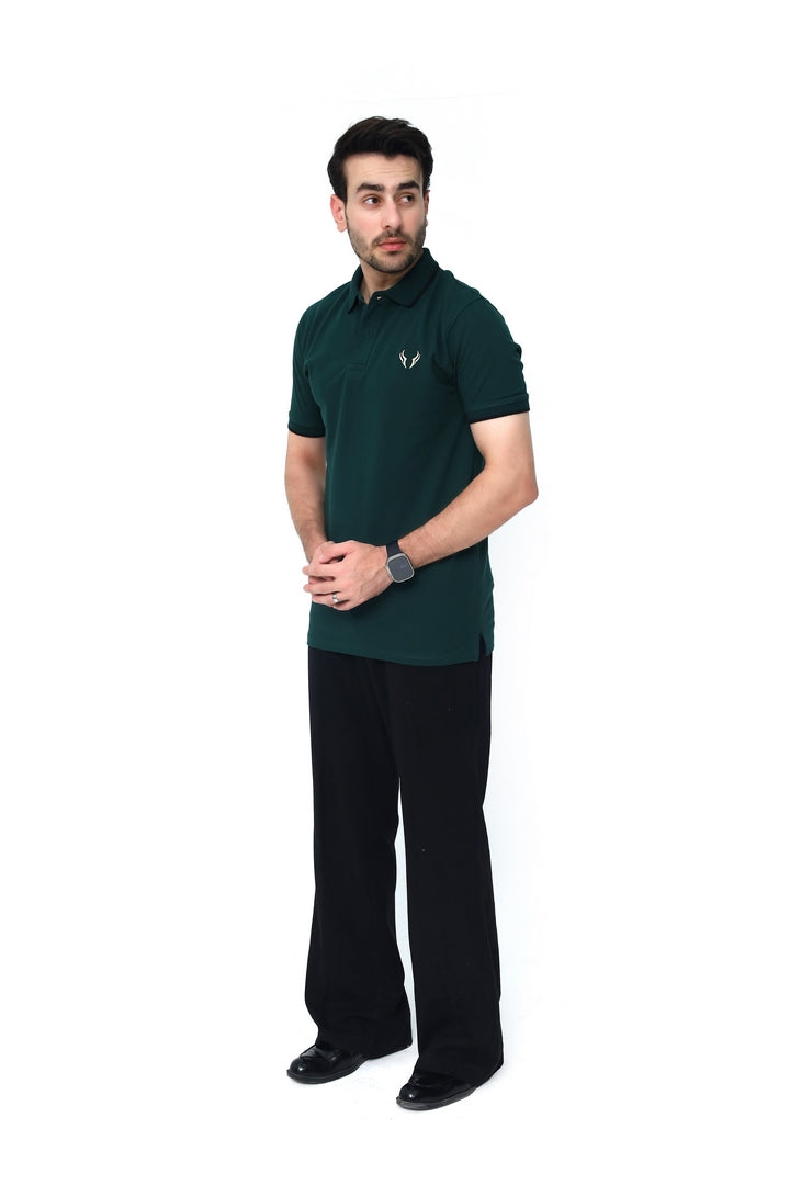 Forest Green Basic Polo