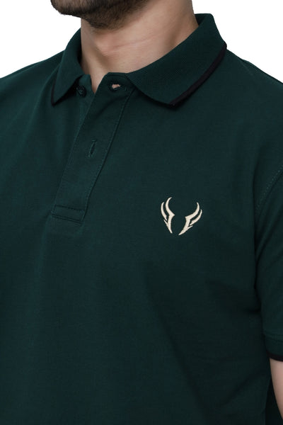 Forest Green Basic Polo