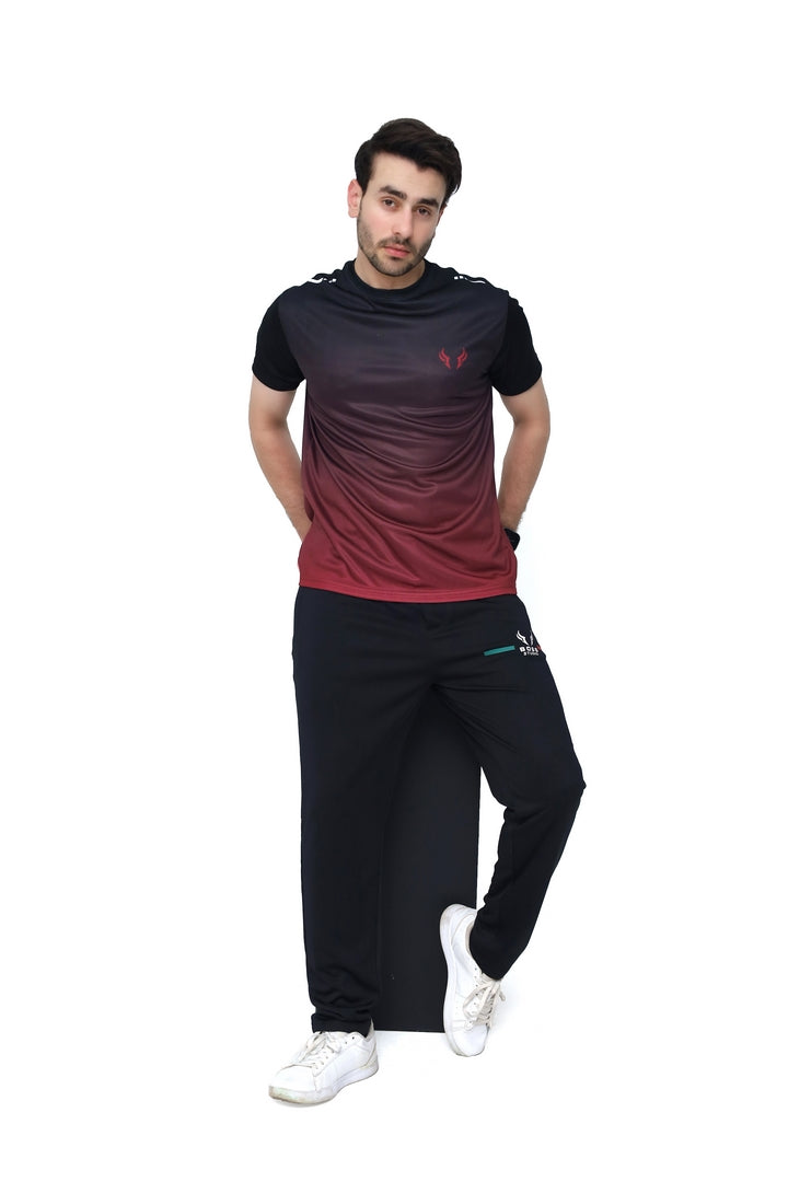 Velocity– Red Wine Sublimation Track Suit